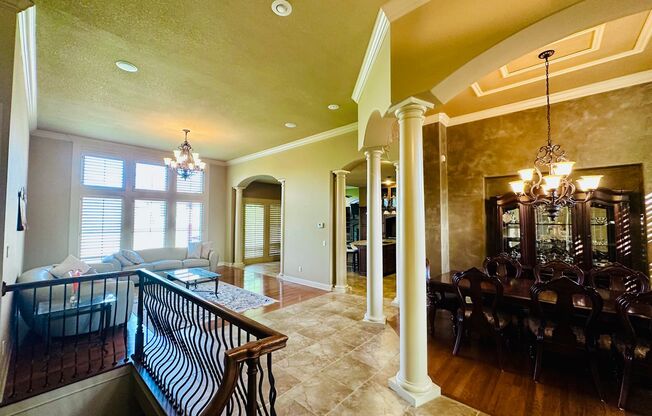 {9003} Wilshire Farms Reverse 1.5 Story Home + Walkout Basement + Three Car Garage + Fenced Yard