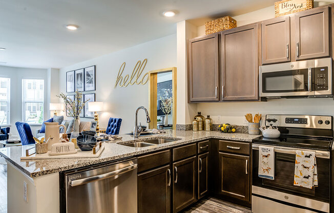 Fully Equipped Kitchen at Allure Apollo, Camp Springs, 20746