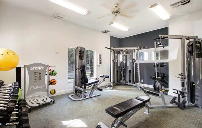 Fitness Center at Timberwalk at Mandarin Apartment Homes, Jacksonville, FL