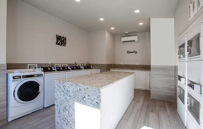 Laundry Room at The Villas at Quail Creek Apartment Homes in Austin Texas