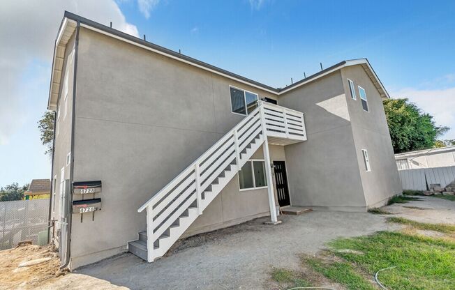 Brand new construction - 3 bedroom upstairs unit
