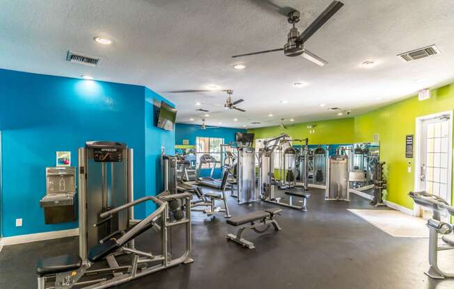 Fitness Center at Mission Club Apartments in Orlando, FL