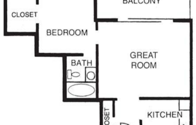 1 bed, 1 bath, 475 sqft, $1,177