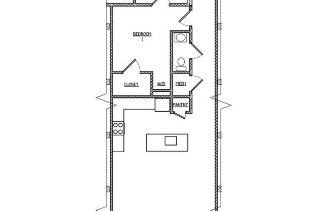 1 bed, 1.5 baths, 812 sqft, $1,575, Unit Mary 302