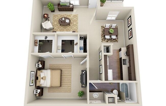 1 bed, 1 bath, 775 sqft, $1,125