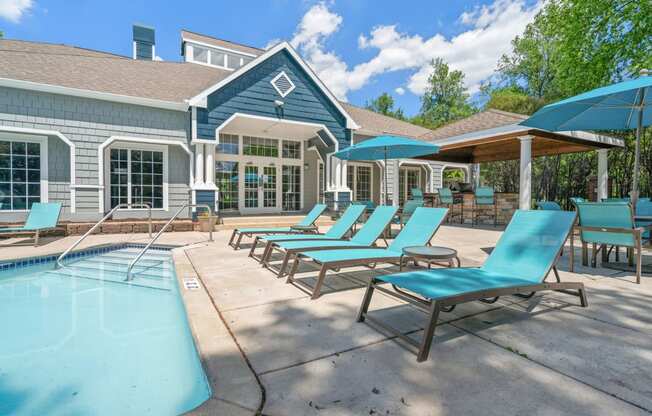 Outdoor Pool with Sundeck