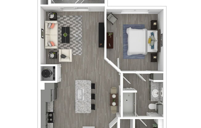 1 bed, 1 bath, 750 sqft, $926