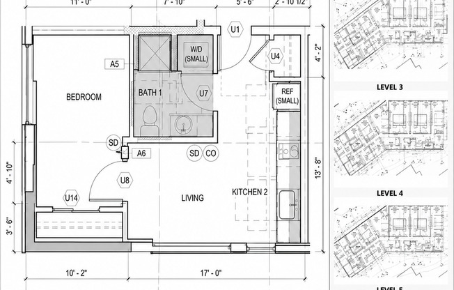 2 beds, 1 bath, 643 sqft, $2,238, Unit 511