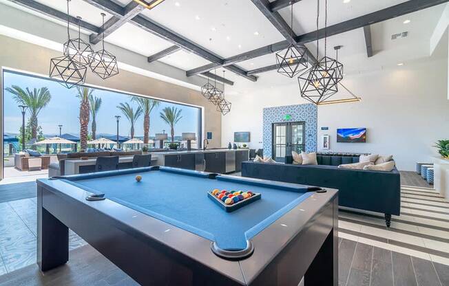 Billiards at Montecito Apartments at Carlsbad, Carlsbad, 92010