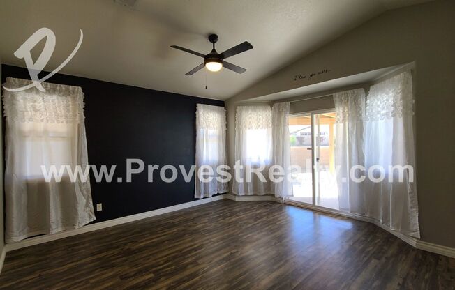 4 beds, 2 baths, $2,400