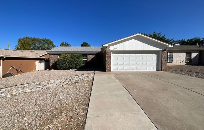 3 Bedroom Single Story Home Available Near Louisiana Blvd NE & Montgomery Blvd NE!