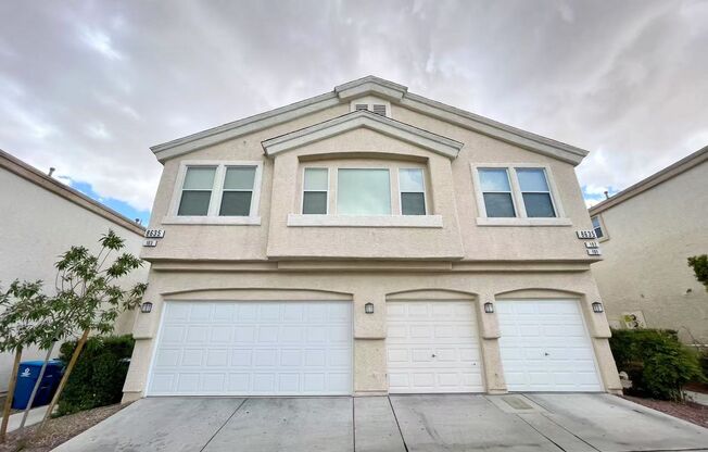 Inside the gated community townhouse