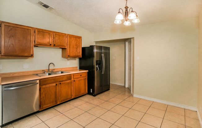 3 Bed + 2 Bath + 2 Car Garage + 1,016 SF Home in San Antonio