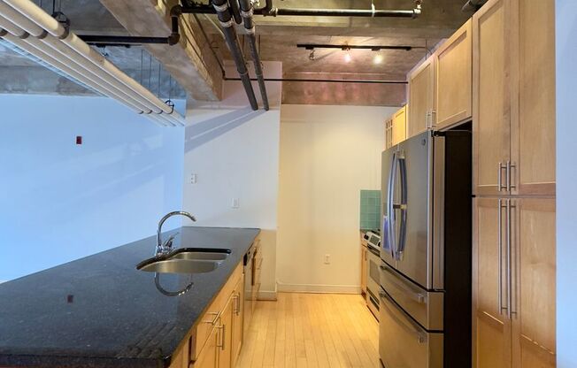 Stunning Industrial-Contemporary One Bedroom Condo- Parking included!