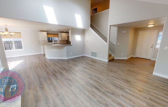 Orchard Pointe / Great Room Style Floor-Plan, Vaulted Ceilings, LVT Plank Floors, Fenced Yard