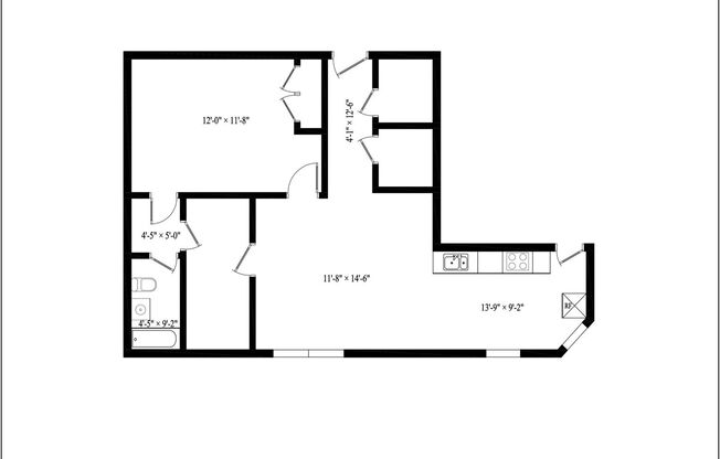 2 beds, 1 bath, 750 sqft, $2,595, Unit 2247-55-1D