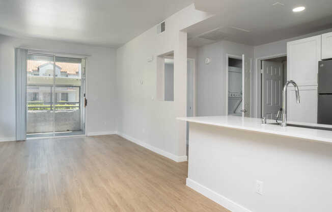 Living Room with Hard Surface Flooring