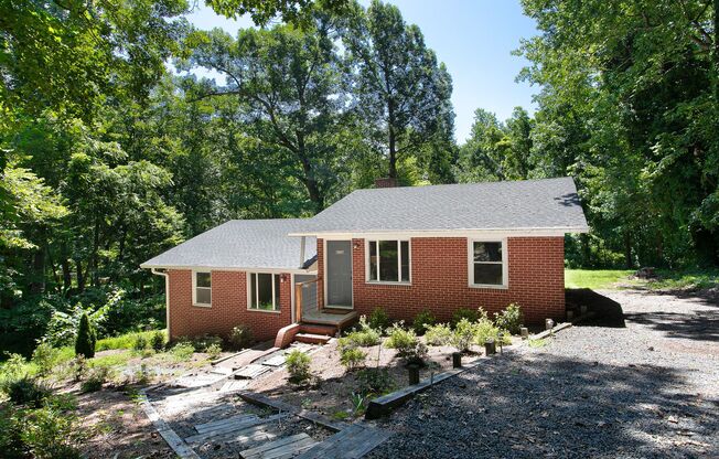 Spacious 1 Bedroom Duplex close to UNC Campus - Updated, Pet Friendly, Private Wooded Lot!