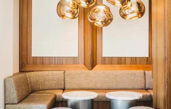 Chic seating, sunlit vibes—Modera Parkside makes lounging look good.