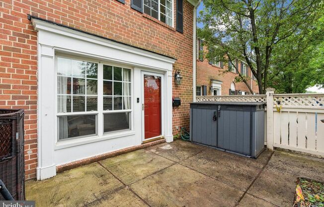 Welcome to this beautifully updated three bedroom, two and a half bath brick townhome in the sought after Parkside at Alexandria.