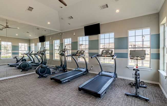 the gym at the preserve at green valley townhomes co