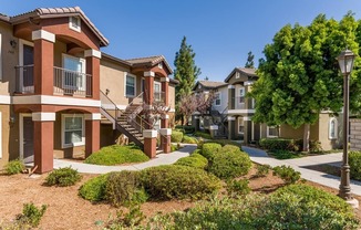 Courtyard With Green Space at The Landing, San Diego, CA