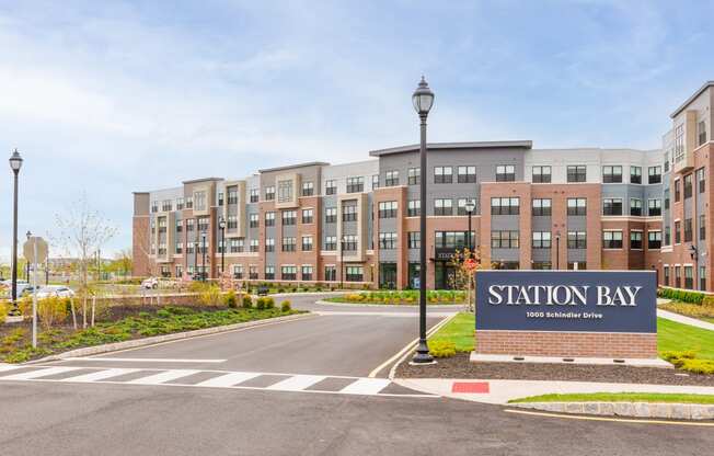 Welcoming Property Signage at Station Bay, South Amboy, NJ