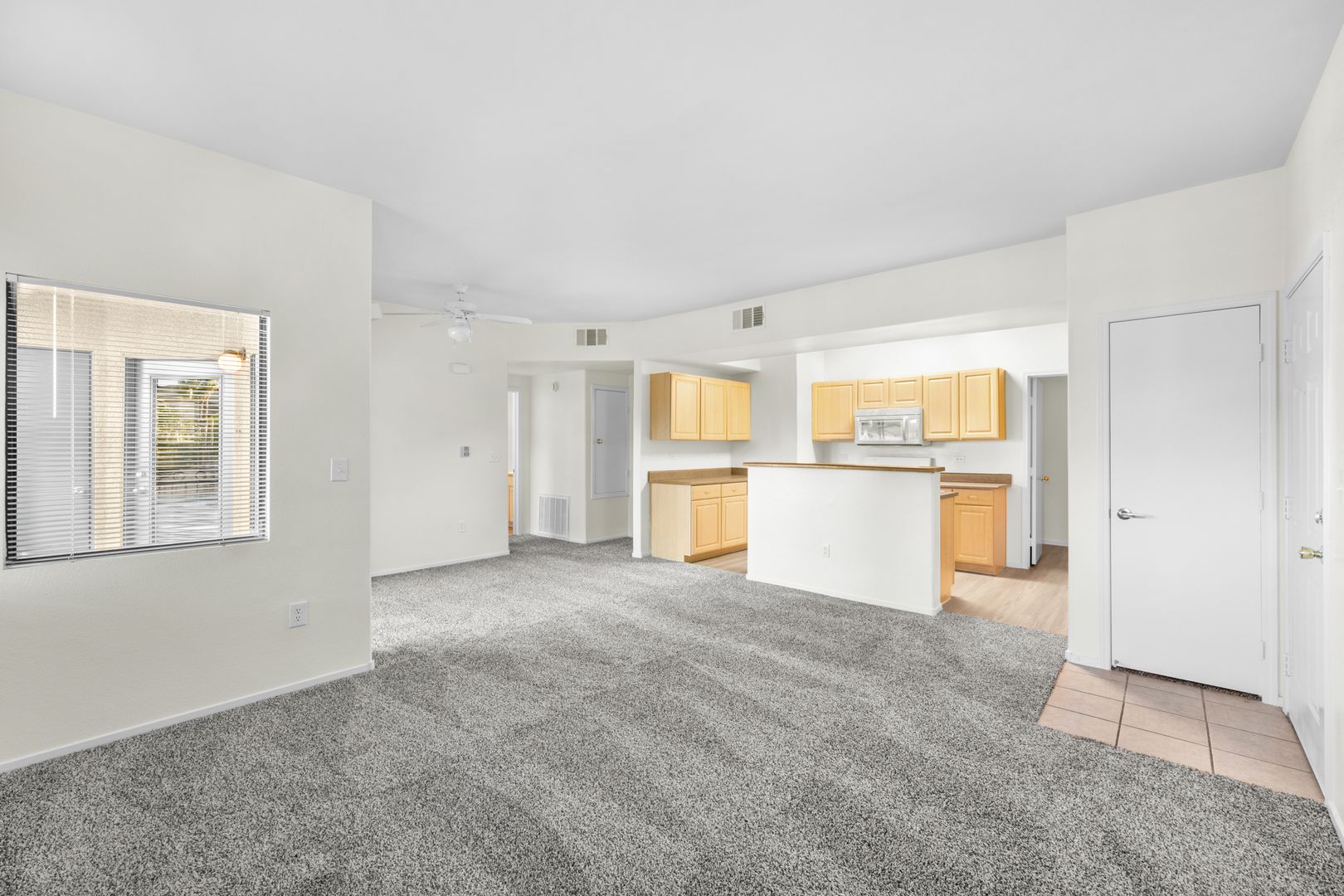 Comfort & Convenience: Modern 2-Bed, 2-Bath with Fireplace & In-Unit Laundry