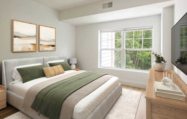 Bedroom with Hard Surface Flooring