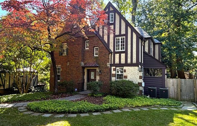 Wesley Heights Tudor on 1/3 Acre