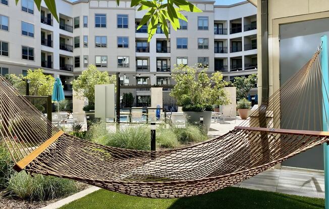 Courtyard with Hammocks