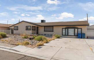 Single story with plenty of parking for toys and no HOA