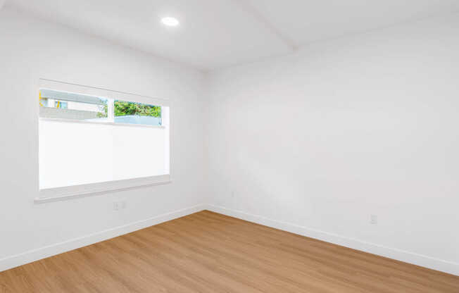 Bedroom with Hard Surface Flooring