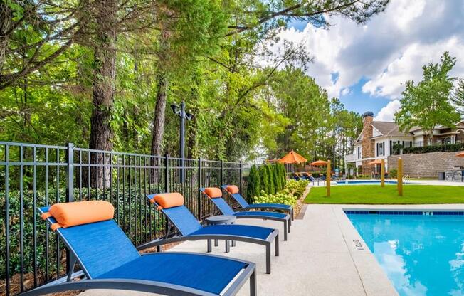 the pool at the estates apartments