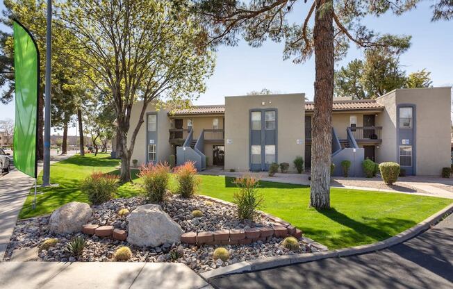 Exterior View of Building at Aztec Springs