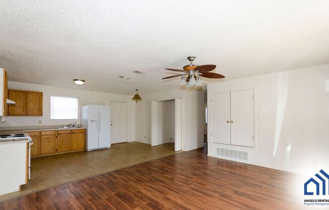 AFFORDABLE 2 Bedroom 1 bath duplex in Grape Creek COMING SOON!