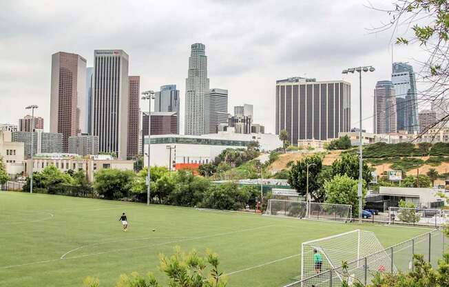 Soccer Field at The Dillon, California, 90026