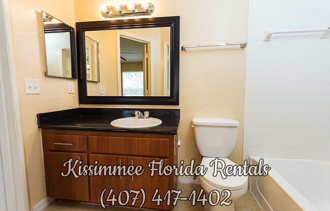 Beautiful two (2) bedrooms and two (2) bathrooms second floor unit in a gated community in the heart of Kissimmee