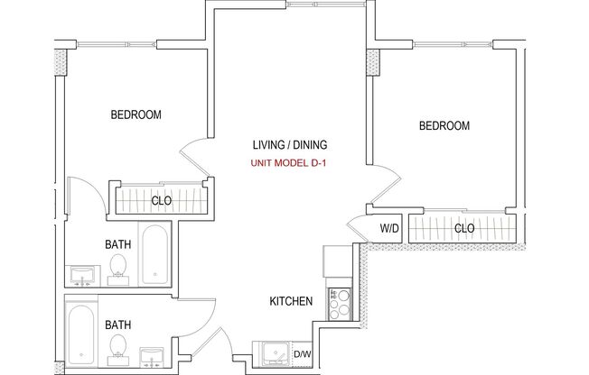 2 beds, 2 baths, 770 sqft, $3,550, Unit 363 6th St, Unit 606