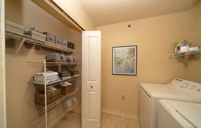 Full Size Washer and Dryer at Foxwood and The Hermitage, Michigan, 49024