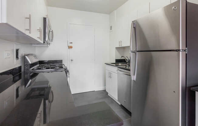 Kitchen with Stainless Steel Appliances