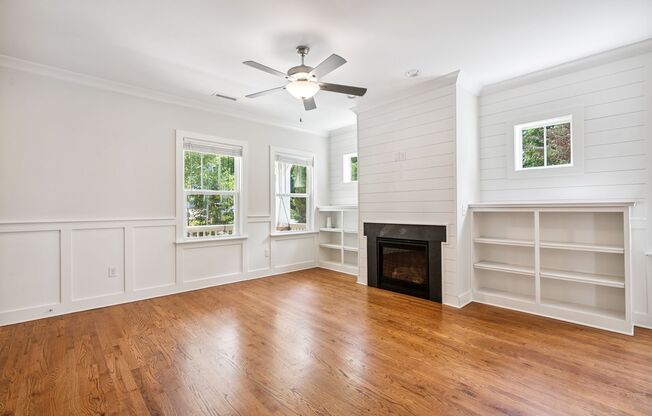 Available Now! Gorgeous Two-Story 4bd/3ba Craftsman Home in Durham's Lakewood Neighborhood!