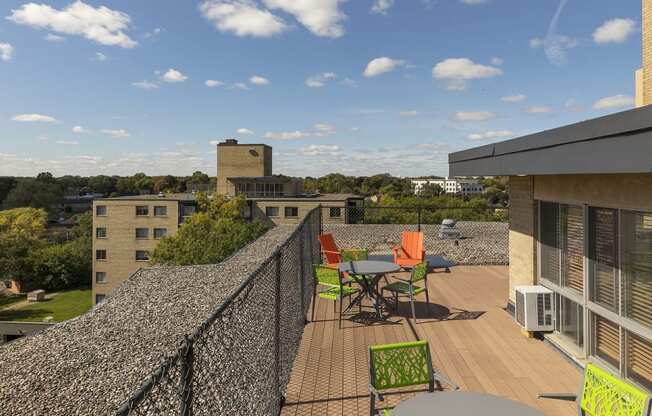 Park Towers Apartments in St. Louis Park, MN Rooftop Party