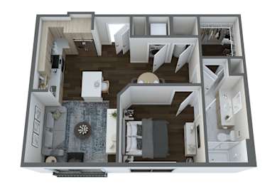 1 bed, 1 bath, 660 sqft, $1,799