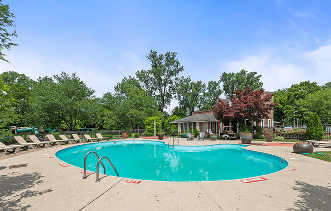 apartment with pool