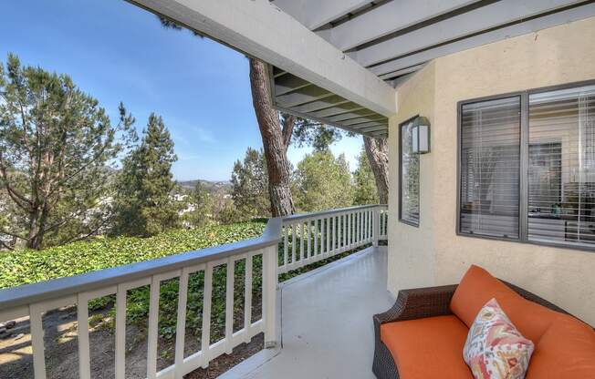Beautiful Porch View at La Serena in Rancho Bernardo, CA