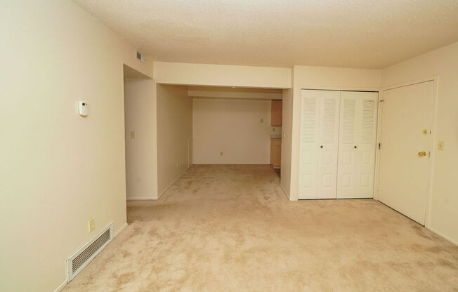 Open Living and Dining Areas at Madeira Apartments in Kalamazoo, MI