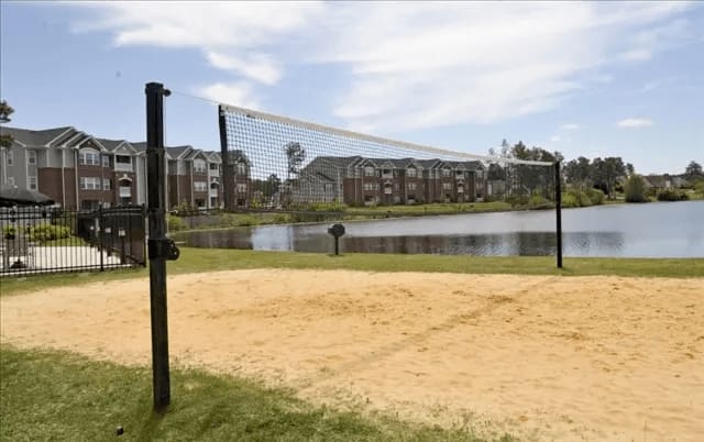 Volleyball Court at Village on the Lake Apartments, Spring Lake, 28390