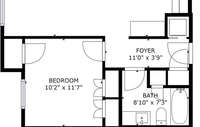 1 bed, 1 bath, 625 sqft, $1,405