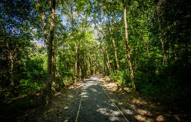 Nature Pathsand Walking Trail at Apartments on Buford Highway